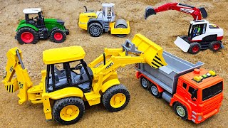 Mega RC Trucks RC Heavy Haulage RC Car Transport RC Traktor Volvo Lesu BL71 RC Wheel Loader Dozer [upl. by Aisha]