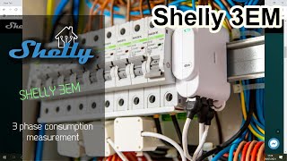 Shelly 3EM  3 phase energy metering [upl. by Riley]