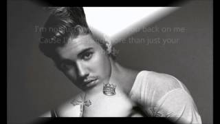 Sorry  Justin Bieber lyrics video [upl. by Ellerahc]