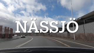 Nässjö Sweden Dashcam driving [upl. by Luwana847]