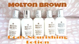 Molton Brown Body Nourishing Lotion [upl. by Vanessa854]