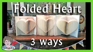 Folded Book 1 Pattern 3 Ways [upl. by Brogle]