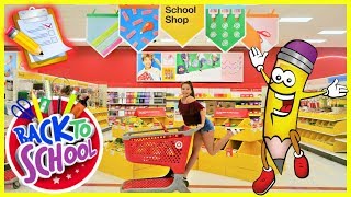 BACK TO SCHOOL SHOPPING WITH ALISSON 2018  TARGET  SISTER FOREVER [upl. by Namrac]