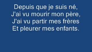 le deserteur lyrics [upl. by Ellehsim495]