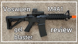 Voswuen M4A1 gel blaster review [upl. by Cave]