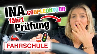 Praktische Führerscheinprüfung mit Ina 🌈 COUPLEONTOUR  Fischer Academy [upl. by Evot201]