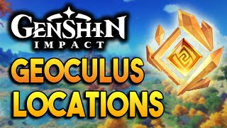 All Geoculus Locations 【Genshin Impact】 [upl. by Michaeu]