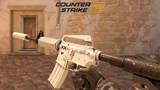 CS2 M4A1S  Printstream  Skin showcase all floats 4K60FPS [upl. by Madel938]