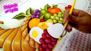 Tutorial De Pintura Como Pintar Frutas [upl. by Breeze]