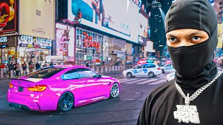 MOST WANTED DRIVERS TAKEOVER TIMES SQUARE [upl. by Pulsifer872]