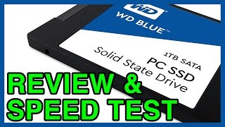 WD Blue 1TB Internal SSD Testing Review amp Install Guide [upl. by Worthington]