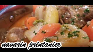 navarin d agneau printanier [upl. by Packston]