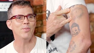 SteveO Henry Rollins Tattoo  Becoming a Metalhead [upl. by Mafalda]