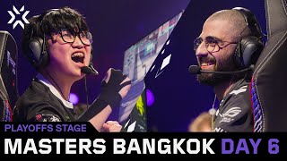 VALORANT Masters Bangkok  Playoffs  Day 1 [upl. by Acinorahs401]