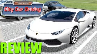 City Car Driving Gameplay Review on PC [upl. by Eanal]