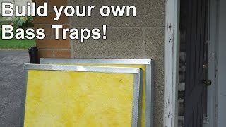 Build your own Bass Traps  CHEAP  SpectreSoundStudios TUTORIAL [upl. by Annairol]