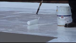 Urethane liquid waterproofing membrane overview Garlands WhiteKnight Plus [upl. by Henig297]