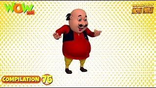 Motu Patlu  Non stop 3 episodes  3D Animation for kids  76 [upl. by Ardene]