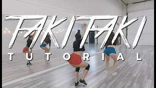 TAKI TAKI DANCE TUTORIAL  STEF WILLIAMS REGGAETON CHOREOGRAPHY [upl. by Dacy]