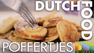 Traditional Dutch food  Poffertjes recipe  Holland Holiday [upl. by Hun]