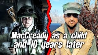 Fallout 4  MacCready as a child in Fallout 3 and 10 years later in Fallout 4 [upl. by Blodget722]