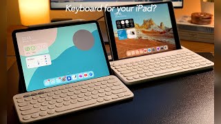 Logitech K380 vs K480  Which keyboard to use with the iPad  keyboard tips [upl. by Tamarra]