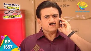 Taarak Mehta Ka Ooltah Chashmah  Episode 1657  Full Episode [upl. by Oznole]