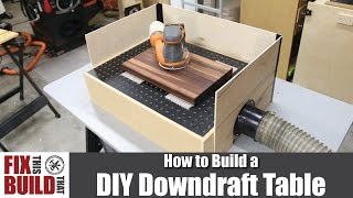 DIY Downdraft Table for Sanding  How to Build [upl. by Jaymee]