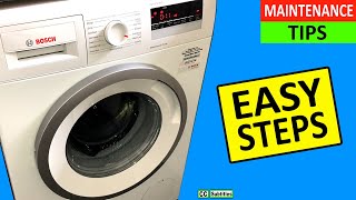 Bosch Washing Machine Maintenance Tips for Maximum Efficiency Serie 4 VarioPerfect [upl. by Terza]