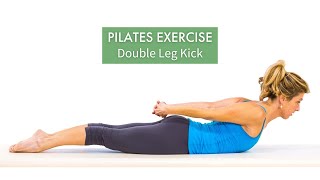 Pilates Exercise Double Leg Kick  Pilates Anytime [upl. by Kim]