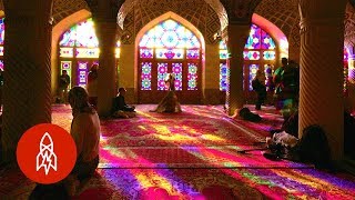 Step Inside Iran’s Kaleidoscopic Mosque [upl. by Gambrell]