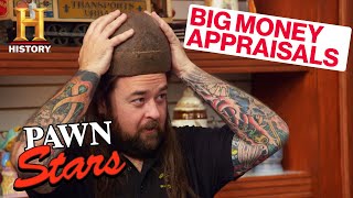 Pawn Stars 7 HIGH VALUE APPRAISALS Major Money for Super Rare Items  History [upl. by Mendel]