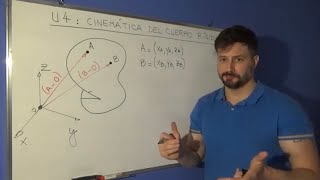 MECÁNICA RACIONAL  Clase 19 Cinemática del Rígido Parte 1 [upl. by Laresa]