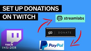 How To Set Up Donations On Twitch 2022 [upl. by Pillihpnhoj]