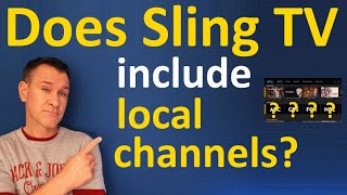 Does Sling TV have local channels What does Sling include and not include [upl. by Gillmore]