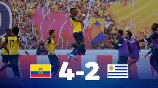 Eliminatorias  Ecuador vs Uruguay  Fecha 2 [upl. by Kcyrred499]