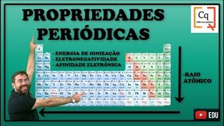 Tabela  Propriedades periódicas [upl. by Baillie905]