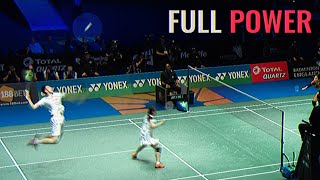 15 Badminton Rallies with All Out ATTACK [upl. by Eyla830]