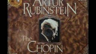 Arthur Rubinstein  Chopin Waltz Op 70 No 2 in F minor [upl. by Ches]