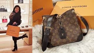 Louis Vuitton Odeon PM Unboxing  What Fits  Mod Shots  Top Handle Option [upl. by Amathiste553]