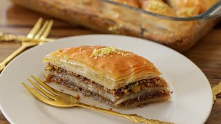 Baklava Recipe  How to Make Baklava [upl. by Gearalt]