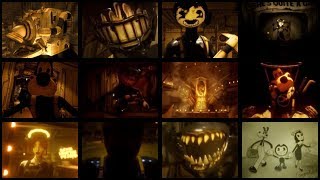 BENDY AND THE INK MACHINE CHAPTER 15 ALL CUTSCENES [upl. by Annotahs470]