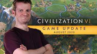 Civilization VI Game Update  August 2020 [upl. by Fiora]