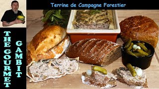 Terrine de Campagne Forestier  French Bistro Recipe [upl. by Earley646]