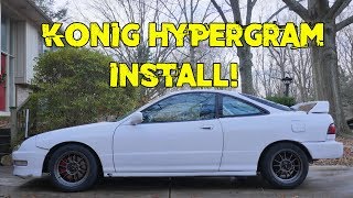 Konig Hypergram Install On Project Integra DC2 [upl. by Golden]