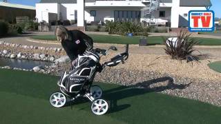 Direct Golf TV  Clicgear 30 Golf Trolley Video Review [upl. by Antin]