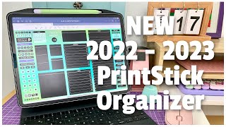 Mid Year 2024 Digital Planner  The PrintStick Organizer 🌟 [upl. by Gnehs]