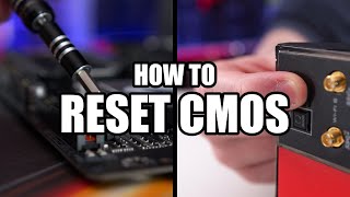 How To Reset Bios CMOS [upl. by Miranda]