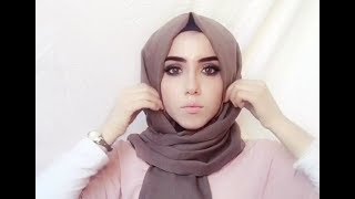 SIMPLE TURKISH HIJAB TUTORIAL 🌟 hijab حجاب hijabstyles [upl. by Hakvir]