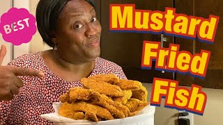 Mustard Fried Fish • Mama G’s Family Farm [upl. by Dich]